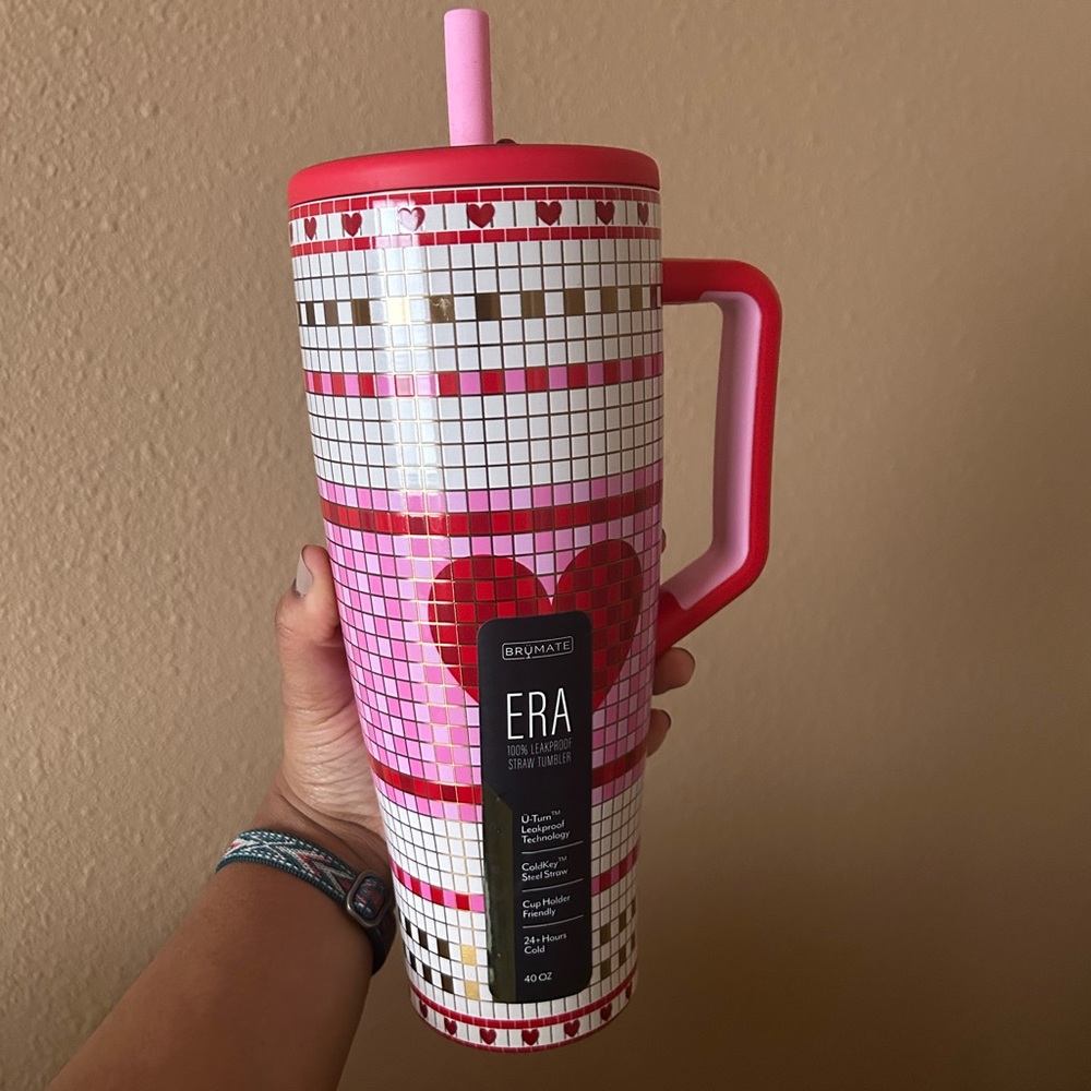 Anthropologie x Brumate “Love on Lock” 40oz. Tumbler
